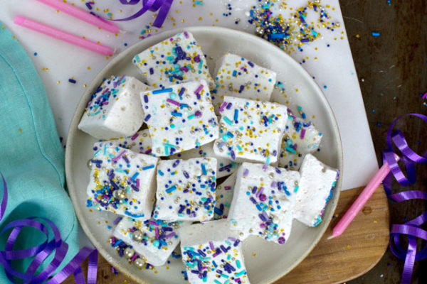 Boozy Birthday Cake Marshmallows | Culinary Cool