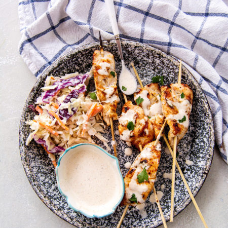 Alabama White Sauce Chicken Skewers | Culinary Cool www.culinary-cool.com
