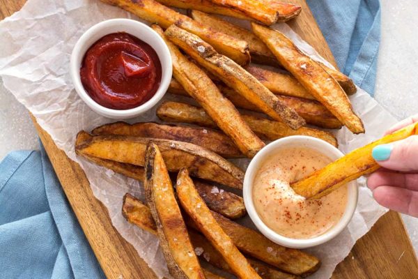 Crispy Baked French Fries | Culinary Cool www.culinary-cool.com