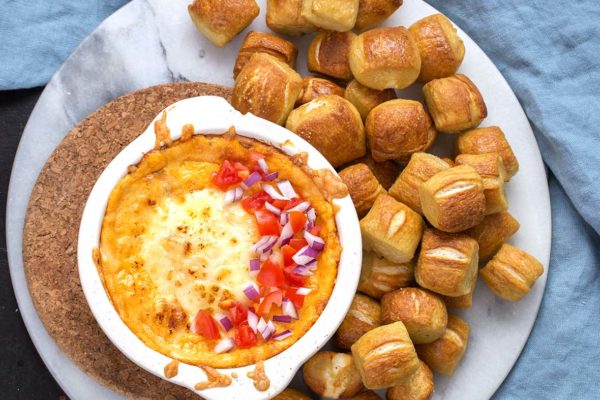 Pretzel Bites with Korean Cheese Dip | Culinary Cool | www.culinary-cool.com