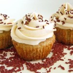 White Russian cupcakes