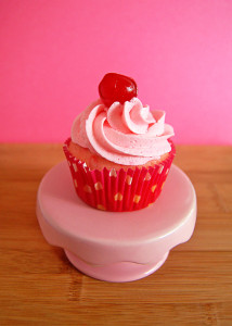 Cherry Chip Cupcake