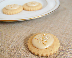 eggnog shortbread