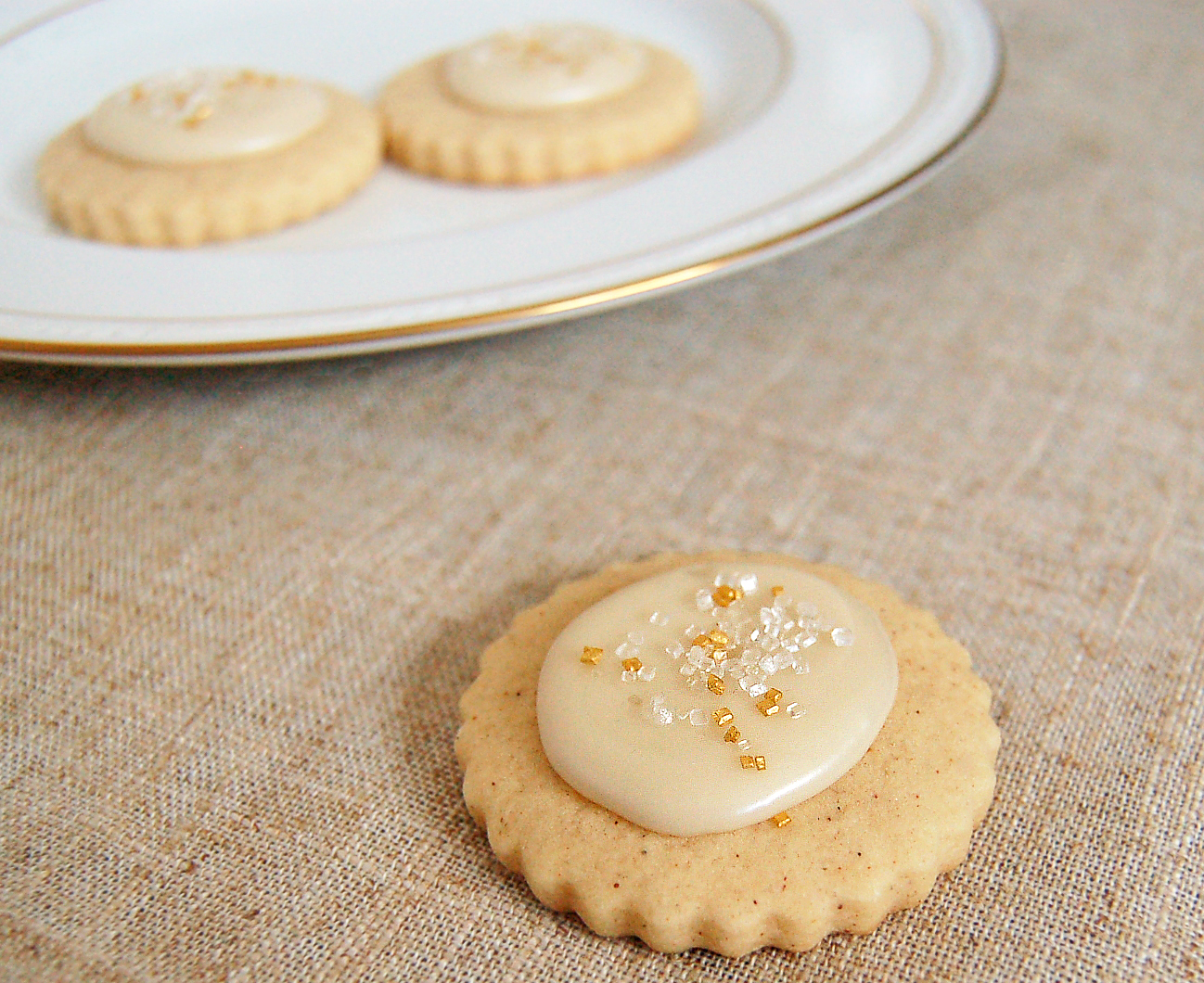 Eggnog Shortbread Culinary Cool