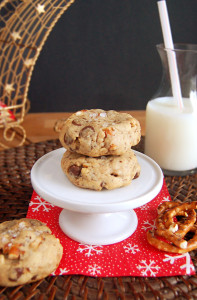 Chocolate Chunk Pretzel Cookies | Culinary Cool