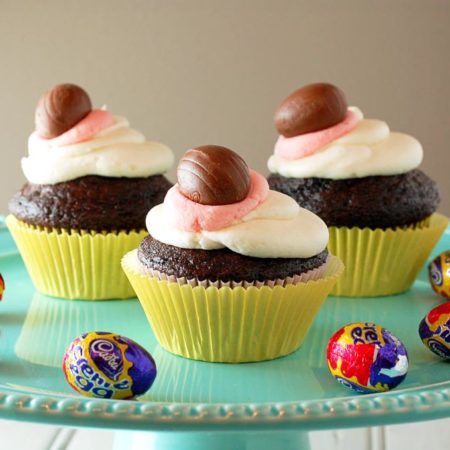 Creme Egg Cupcakes