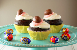 Mini Egg Cupcakes