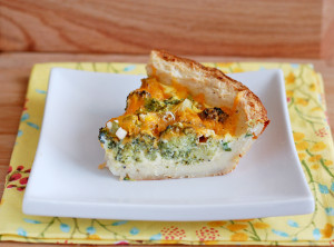 mashed potato broccoli quiche