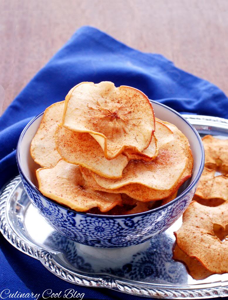 Baked Cinnamon Apple Chips | Culinary Cool