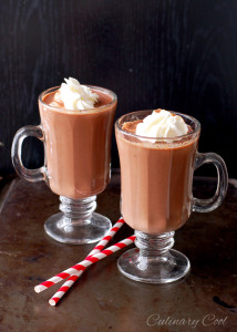 Butter Baby Hot Chocolate via Culinary Cool