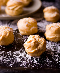 Pumpkin Pie Cream Puffs