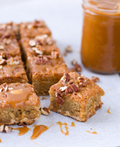 Chestnut Praline White Chocolate Brownies