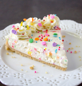 No-Bake Funfetti Cheesecake | Culinary Cool