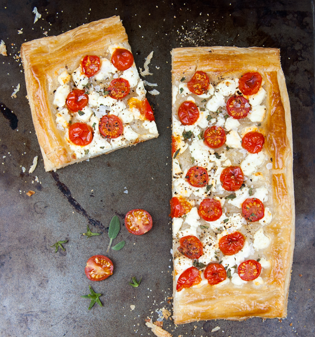 Tomato Goat Cheese Tart | Culinary Cool