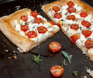 Tomato Goat Cheese Tart | Culinary Cool