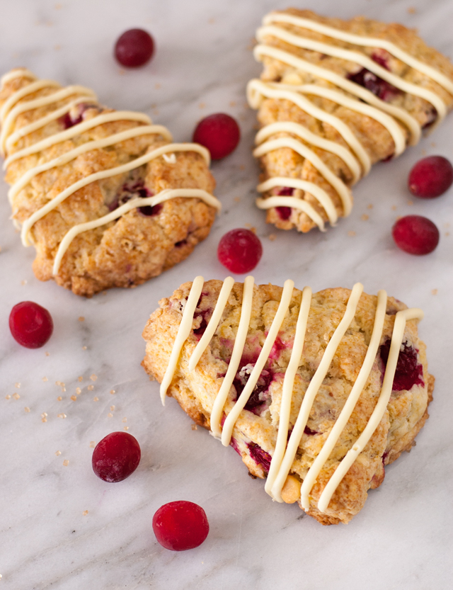 Cranberry White Chocolate Scones | Culinary Cool