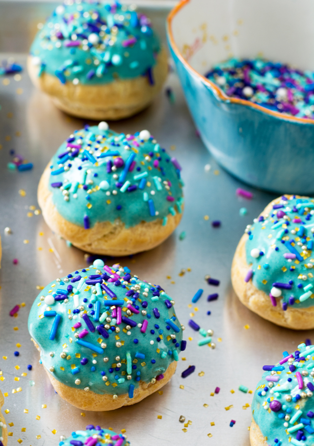 Confetti Cream Puffs | Culinary Cool