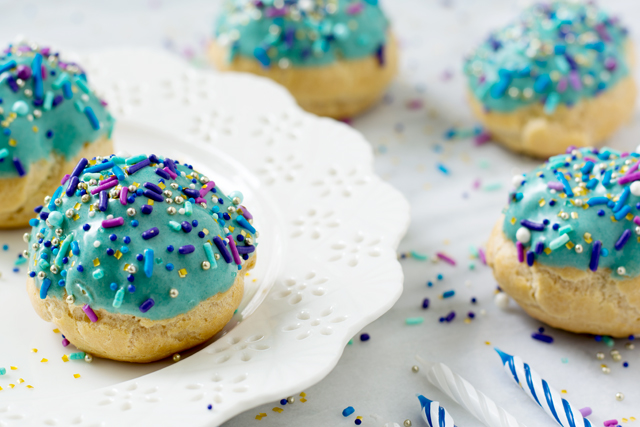 Confetti Cream Puffs | Culinary Cool