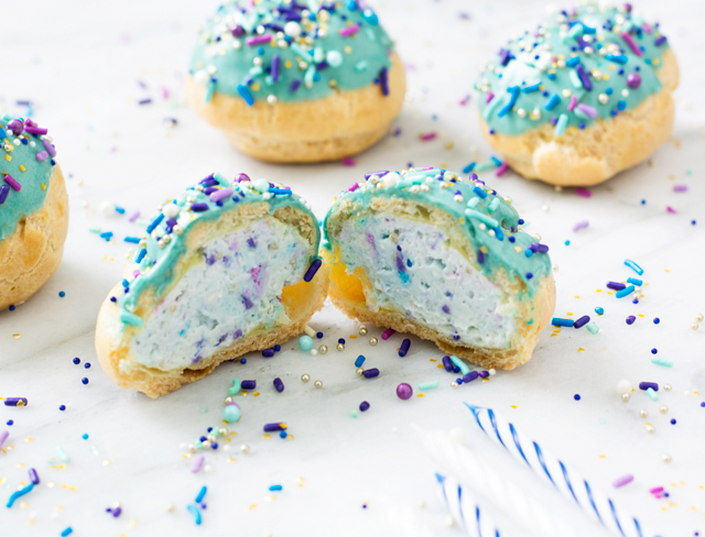 Funfetti Cream Puffs | Culinary Cool