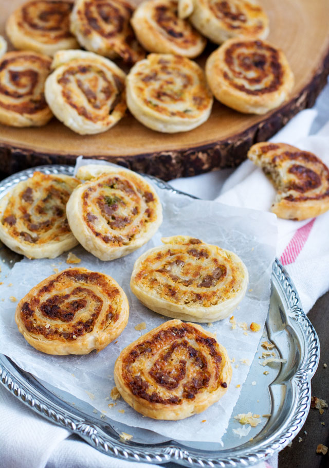 Sausage and Lentil Pinwheels | Culinary Cool