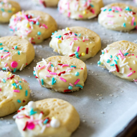 White Chocolate Lentil Cookies