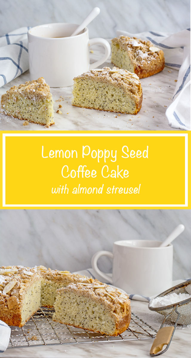 Lemon Poppy Seed Coffee Cake | Culinary Cool www.culinary-cool.com