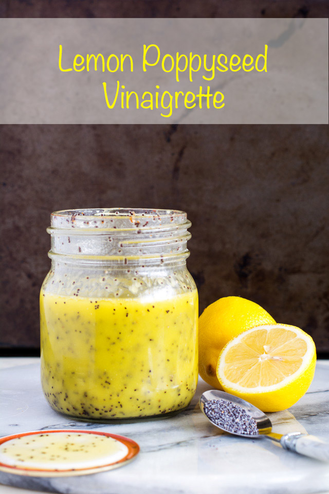 Lemon Poppyseed Vinaigrette | Culinary Cool www.culinary-cool.com