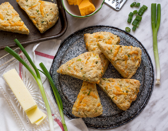 Cheddar Buttermilk Scones | Culinary Cool www.culinary-cool.com