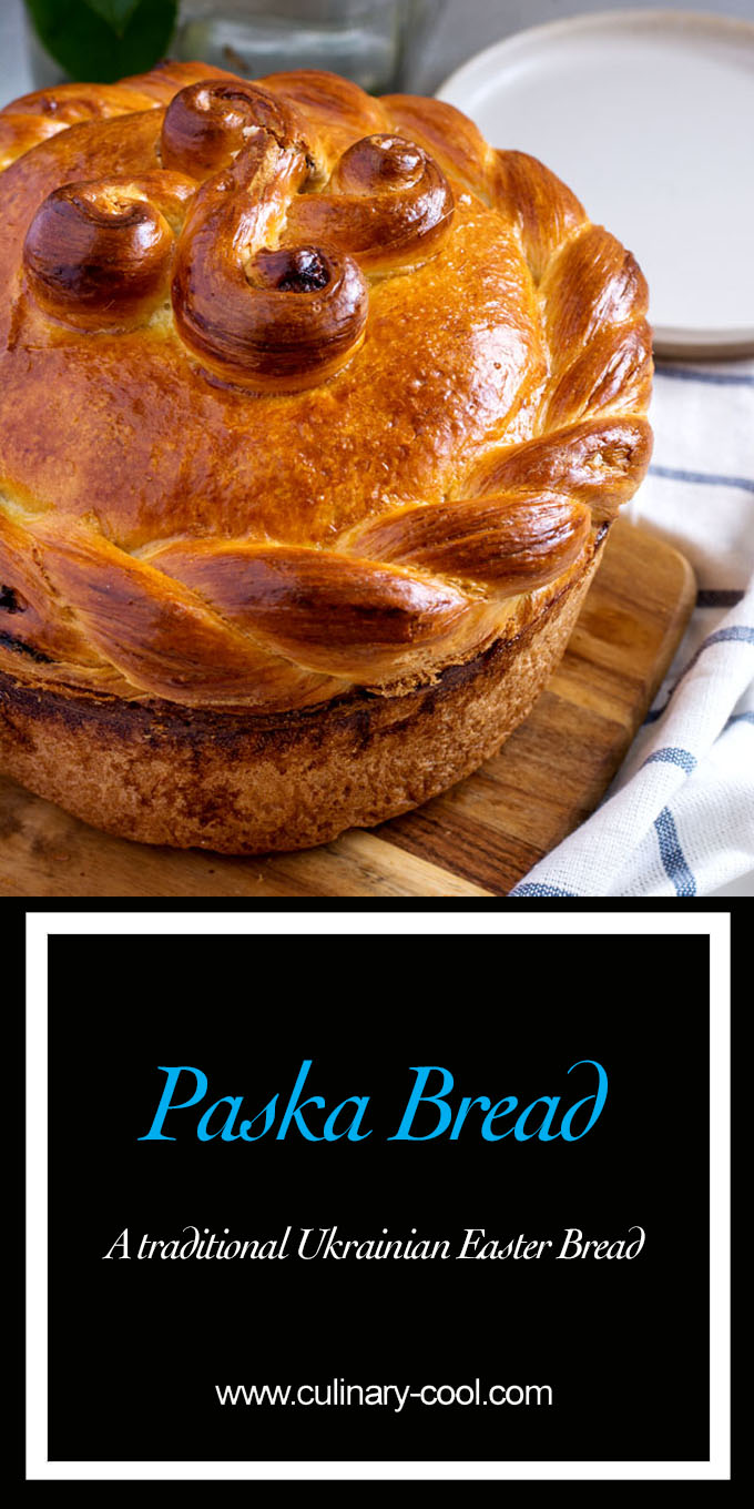 Paska Bread - A traditional Ukrainian Easter Bread