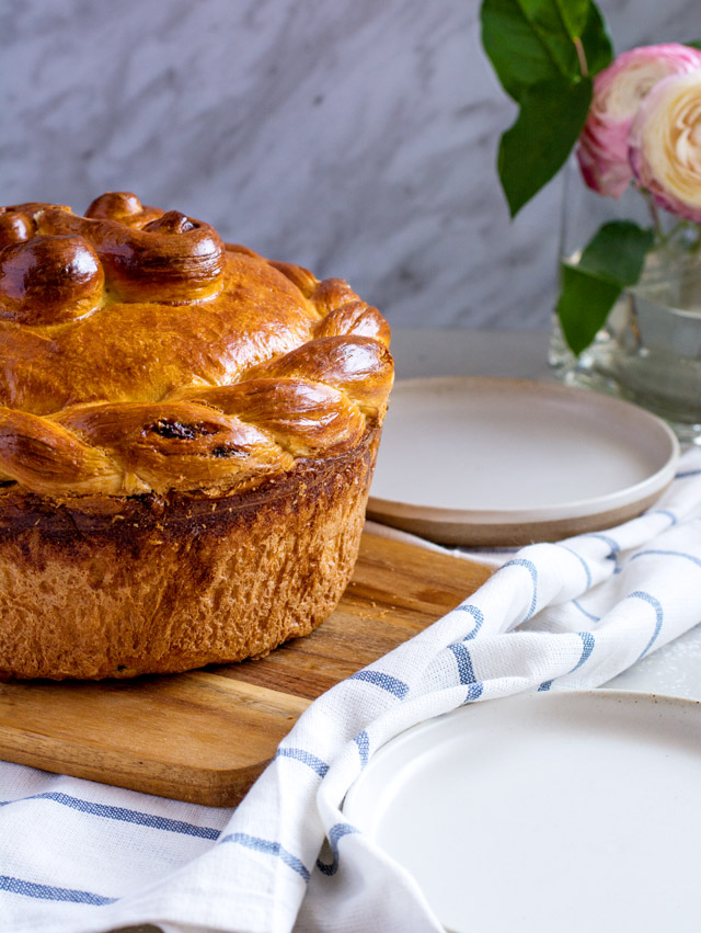 Easter Paska Bread