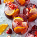 Strawberry Rosé Sangria | Culinary Cool www.culinary-cool.com