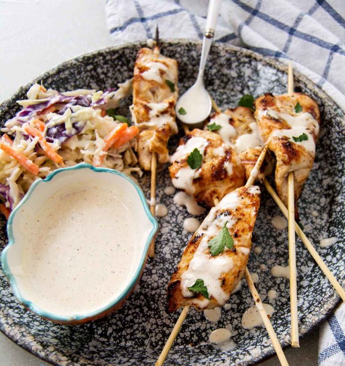 Alabama White Sauce Chicken Skewers | Culinary Cool www.culinary-cool.com