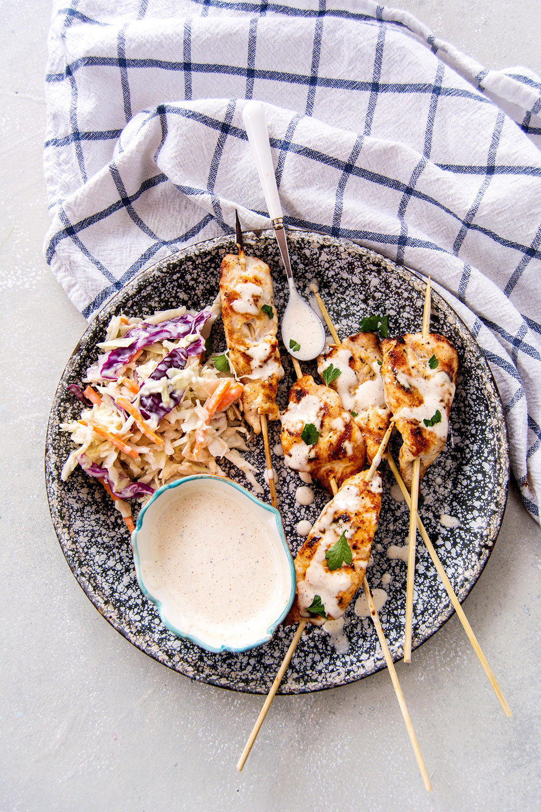 Alabama White Sauce Chicken Skewers | Culinary Cool www.culinary-cool.com