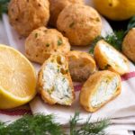 Feta and Dill Gougères | Culinary Cool www.culinary-cool.com