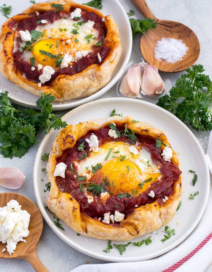 Shakshouka Galette | Culinary Cool www.culinary-cool.com