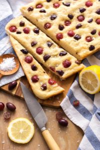 Grape and Olive Focaccia | Culinary Cool www.culinary-cool.com