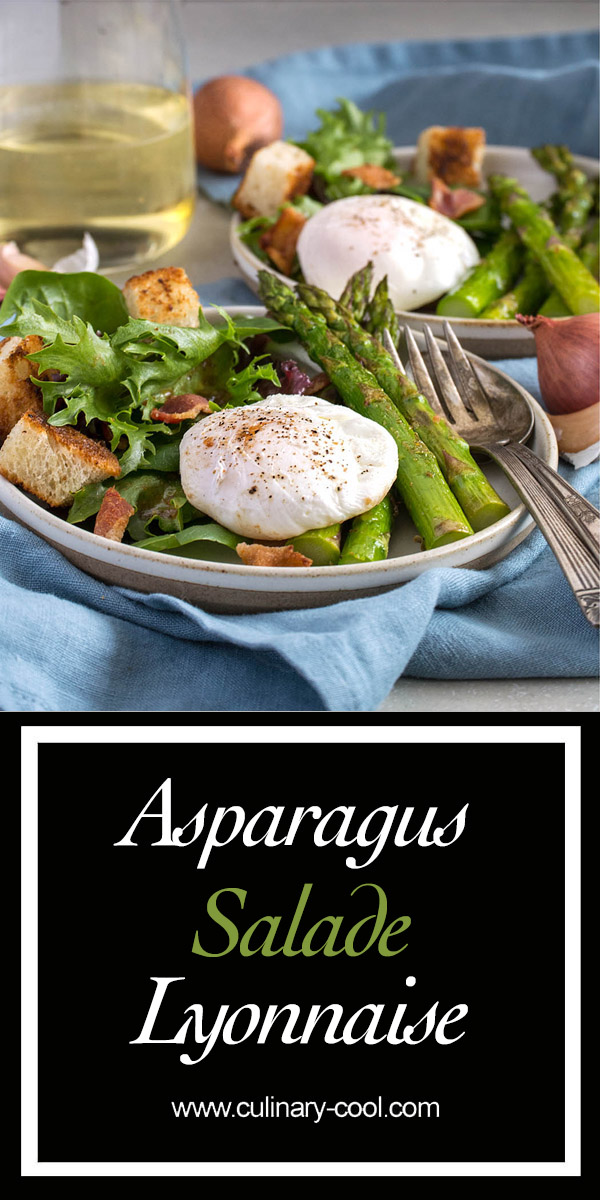 Asparagus Salade Lyonnaise | Culinary Cool | www.culinary-cool.com