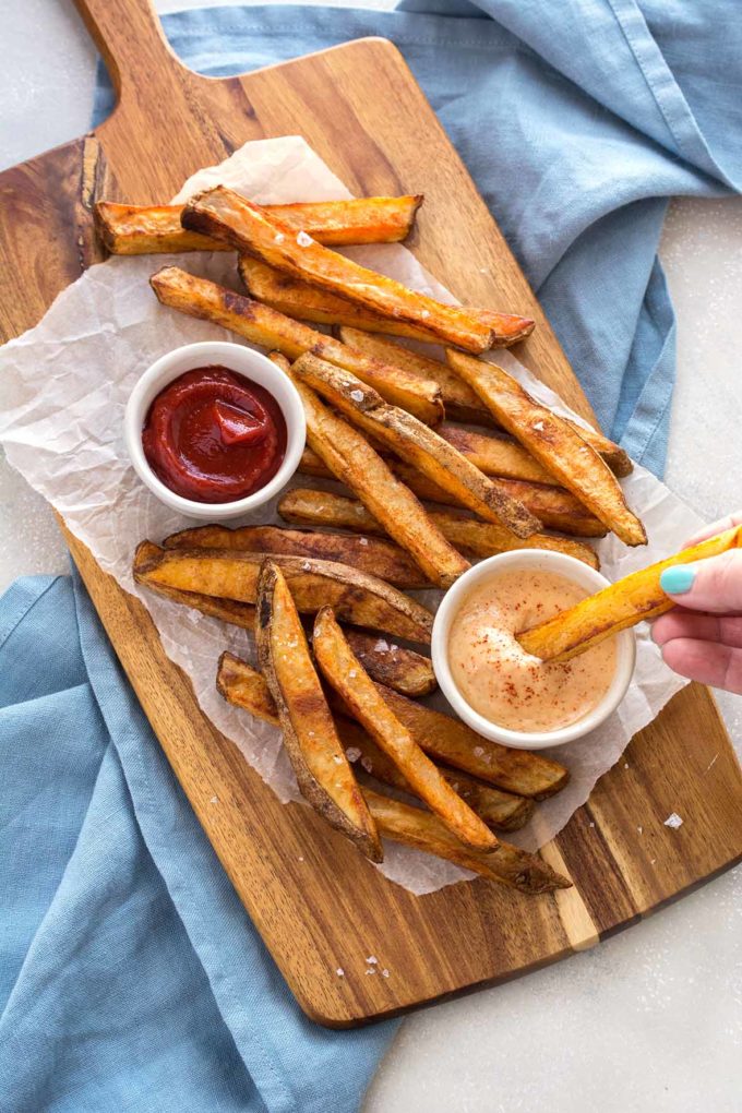 Crispy Baked French Fries | Culinary Cool www.culinary-cool.com