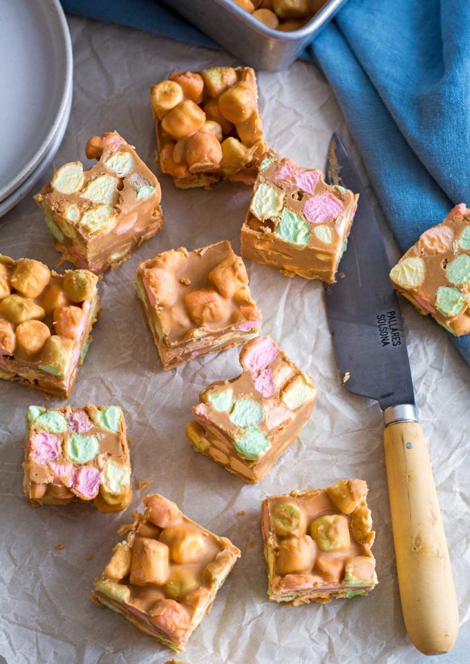 Peanut Butter Confetti Squares | Culinary Cool