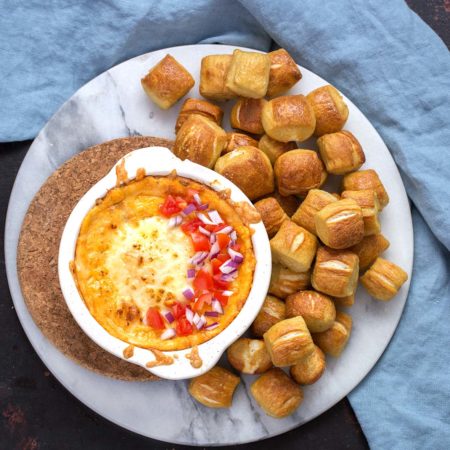 Pretzel Bites with Korean Cheese Dip | Culinary Cool | www.culinary-cool.com