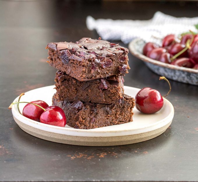 Black Forest Black Bean Brownies | Culinary Cool www.culinary-cool.com