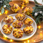 Chorizo con Papas in a Crispy Tortilla Cup | Culinary Cool www.culinary-cool.com