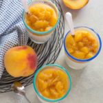 Yogurt Mousse with Sweet Summer Peaches | Culinary Cool