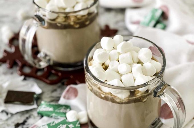 Mint Hot Chocolate Powder Mix | Culinary Cool