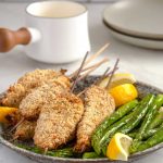 Turkey Spiedini with Lemon Sauce and Asparagus | Culinary Cool