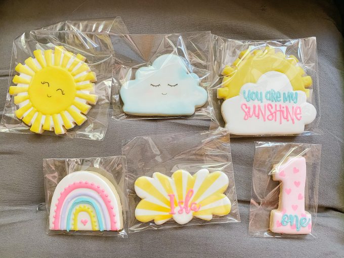 You Are My Sunshine Sugar Cookies