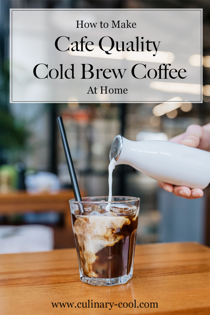 How to Make Cold Brew Coffee at Home